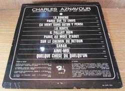 CHARLES AZNAVOUR-Charles Aznavur....ALMAN BaSKı 33 Lük LP.