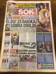 ŞOK GAZETESİ DOĞUM GÜNÜ HEDİYESİ - 22 KASIM 2010 - TAM TAKIM 12 SAYFADIR -Tayfun Genç-Dr. Figen Çiçek-Gülben Ergen-Necati Şaşmaz-Barbaros Hayrettin-Azra Akın-Beren Saat-Kıvanç Tatlıtuğ-Cem Yılmaz-Tuba Büyüküstün-Müslüm Gürses-Ajda Pekkan-Gülşen-Bengü Özerdem-Zafer Çağlayan-Bayram bitti fuhuşa paydos-Öldü 25 dakika sonra dirildi-Kalbini gözünün önünden ayırmıyor-Binbir Gece bereketi-Yatırım yapacak kadar param yok-Kanımı kaynatacak birini arıyorum-Hayrettin Paşa olacak-Ezel hain buluyor-Ünlüler Facebook’ta da yarışıyor-Kocalarım giderken 12 kurban kestiler-Aptal sarışını oynamam-Vatandaş Maliye’yi zengin edecek-Balık yine revaçta-Bankalardan af istedi-Bu bir mucize-Bayram bitti fuhuşa paydos-TIR’ı gelin arabası yaptı-Yanan otomobilden camı kırarak çıktı-Cinsellik dersleri-Güzelliği genetik-Yatırım yapacak kadar param yok-Ekmek alacak param yoktu-Çocuk Gözlerle Saygı-Çark komediye döndü-Sevmesini izlemeyecek-‘Her rolü oynarım’-Fırçalı Mesut-Yorum Kenan