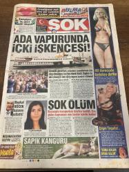 ŞOK GAZETESİ DOĞUM GÜNÜ HEDİYESİ - 16 MAYIS 2010 - TAM TAKIM 12 SAYFADIR -Reyhan Arslan-Hande Yener-Serdar Ortaç-Çağla Şıkel-Kenan Doğulu-Nil Karaibrahimgil-Emre Aydın-Altan Erkekli-Şafak Sezer-Bülent Ersoy-Atiye-Orhan Yılmaz-Pınar Altuğ-Yavuz Alkan-Şener Şen-Orçun Usluoğlu-İbrahim Tatlıses-Bülent Arınç-Kemal Kılıçdaroğlu-Recep Tayyip Erdoğan-Yorgo Papandreu-Kaan Özbek-Ada vapurunda içki işkencesi-Şok ölüm-Sapık kanguru-40 derecede terleten defile-Çılgın Tequila-Sona kalan dona kalır-Boşanacaksın uleyin-Evlenmek istemeyince bıçakladım-Bilet kavgası-İhtiyaç molası ölüme götürdü-Yanlış tedaviden ölüme 3 yıl hapis-Terleten defile-Bodrum’dan vazgeçemem-Babası çimlere oturarak kızı Atiye’yi izledi-Yoksulmatik-Emekliye anayasa kazığı-PKK askeri lojmana saldırdı-Su savaşları-Öğretmen tacizi moda oldu - İdil Koleksiyon