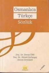 OSMANLICA TÜRKÇE SÖZLÜK
