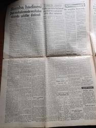 Ulus Gazetesi - 16 Nisan 1942 - Fransa hakkındaki yeni haberler yazan Falih Rıfkı Atay Başmakale - Büyük Millet meclisi'nde Türk inkılap tarihi Enstitüsü hakkındaki kanun projesi kabul edildi - CHP Genel sekreteri Fikri Tuzer Ankara'da fotoğraf - yeniden tedavi ile çıkarılacak olan 50 ve bir liralıklar fotoğraf - Merkez Bankası umum müdürü Kemal Zaim Sunel fotoğraf - bomba hadisesi dün muhakemede vesikalar okundu şahitler dinlendi - zeytinyağı ve sabun fiyatları - haftalar günlük ekmek kuponu karşılığında gluten ekmeği alabilecekler - Ankara Halkevinde Etnoloji ve folklor konferansları - radyo programı -  Von Papen'e yapılmak istenen suikast - General Marshall Almanya'ya karşı büyük bir taarruz yapılmasını istiyor - Roosevelt'e göre müttefik devletler iki veya üç yılda mihveri yok edecek - filipinler'de Cebu hala dayanıyor - Birmanyada Japonlar ilerliyor - Zati Sungur yeni sinemada - Şark kundura baharı getirdi - Ankara Levazım amirliğine gelen ilanlar - kara yıldızlar Ulus sinemasında