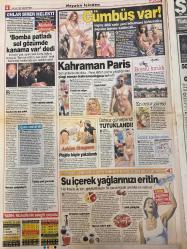 ŞOK GAZETESİ DOĞUM GÜNÜ HEDİYESİ - 7 OCAK 2006 - TAM TAKIM 12 SAYFADIR -Doğa Rutkay–Monica Rutkay–Paris Hilton–Ashlee Simpson–Gülben Ergen–Yeşim Salkım–Hakan Uzan–Lerzan Mutlu–Bilgili–Erbe Bilge–Dennis Rodman–Jodie Marsh–Romeo Romano–Aytaç Kurtuluş–Serkan Balcı–Deniz Akkaya–Yıldız Tilbe–Nükhet Duru–Ayşe Hatun Önal–Ayşe Hatun Önal–Cem Yılmaz–Hülya Avşar–ŞOK–Dağ Taş Altın–İşte Size Tedbir–Girişimciye İyi Haber–Galatasaray Batıyor–Af Çıktı–Bu Ne Sevgi–Monica Rutkay–Yıldız’ın Tepesi Attı–Yeşim ve Gülben Barıştı–İşte Bilo Show–Hırsız Şov–Her Şey Dahil Çetesi–Kriminal Polisler–Hayati Önem Taşıyor–Her Durumda Delil Toplanır–Cümbüş Var–Kahraman Paris–Boynu Kırıldı–Üstsüz Güneşlendi Tutuklandı–Su İçerek Yağlarınızı Eritin–Eşkıya Esrar İçti Rehin Aldı–Hediyeyi Çok Seviyor–Fakirler Yırttı–Köpek Bebeği Kurtardı–Haçı Buldu Altını Kaptı–500 Metre Derinlikten Gelen Çığlık–Fuhuş Çetesi Tuğba’yı Kullandı–Esin’in Karnesinde Bütün Notlar Pekiyi–İşte Size Tedbir–Romantizm Rüzgarları–Hükümet Özü