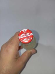 ÇAMLICA DOLU KOLEKSİYONLUK GAZOZ ŞİŞESİ. Eskilerden