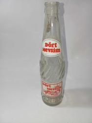 DÖRT MEVSİM KOLEKSİYONLUK GAZOZ ŞİŞESİ. Eskilerden