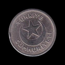 10 Kuruş 1935, KM#863, AU-58, ÇA, Sadece 60,000 Adet Basım, Çok Nadir