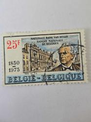 Belçika  (NATIONALE BANK VAN BELGIË - BANQUE NATIONALE DE BELGIQUE) kuruluşunun 125. yıl dönümü (1850-1975).