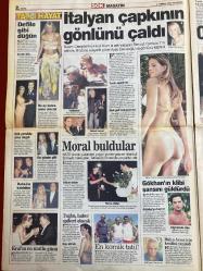 ŞOK GAZETESİ DOĞUM GÜNÜ HEDİYESİ - 5 TEMMUZ 2004 - TAM TAKIM 12 SAYFADIR - Christoph Daum–Felipe Scolari–Alaattin Metin–Levent Bıçakcı–Mehmet Okur–Naomi Campbell–Heidi Klum–Flavio Briatore–Ayşe Çavuşoğlu–İbrahim Tatlıses–Tuğba Özay–Hülya Avşar–Hilal Ergin Zaman–Milena Trottof–Gökhan Özen–Celal Adan–Kazım Sönmez–Naci ve Kazım Sönmez–Seda Sayan–Mehmet Ali Erbil–Hakan Peker–Çılgın Sedat–Sumru Mülayim–Umut Sütçü–Ebru Şimşek–Teoman–Senay Akay–Emre Mutlu–Bush–Blair–Ünsal–Zerrin–Yıldırım–Halit–Tarkan–Rauf–Sayın–Kral–Kralçe–Elif–Yasin–Ayla–Erbil–Cem–Okan–ŞOK–İmam Hatipler Aslına Dönüyor–Tarkan Büyüsü–En İyisi ODTÜ Çıktı–Daum’a Alternatif Bulundu–Daum’a Güvenme Başkan–Scolari Hazır–Kuş Kafese Girdi–İtalyan Çapkının Gönlünü Çaldı–Moral Buldular–Otobüste Tacize 7 Yıl Hapis–Polisi Ağlatan Cinayet–Para İçin Öldürdüm–Yumruklar Konuştu–Çeşme in Bodrum Out–Bir Taşla İki Kuş Vurdular–Ateş Bacayı Sarmış–Teoman Senay’a Aşık Oldu–Fırçalı Yorum