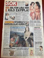 ŞOK GAZETESİ DOĞUM GÜNÜ HEDİYESİ - 15 ARALIK 2003 - TAM TAKIM 12 SAYFADIR - Hakan Tartan–Hilal Cebeci–Azra Akın–Hakan Tanrıverdi–Rıdvan Dilmen–Ahmet Dursun–Serhat Akın–Celal Adan–Elizabeth II–Bulent Ecevit–Saddam Hüseyin–Danni Ashe–Luciano Pavarotti–Nicoletta Mantovani–Şevval Sam–Deniz Seki–Hilal Cebeci–Sevda Demirel–Hilal Cebeci–Hilal Cebeci–Ümit Uğurlu–Nez–Tuba Ünsal–Özgü Namal–Janset Paçal–Seda Sayan–Şenay Akay–Murat Başoğlu–Bush–Tony Blair–Jack Nicholson–Anjelica Huston–Hüseyin Biçer–ŞOK–Dokunmayın Tekel’ime–600 Milyon Lira Ver 6 Kilo Zayıfla–Bu Fener Tutulmaz–Sanal Seks Patroniçesi–Kazan Kaynıyor–Tövbe Etti–Taklitlerimden Sakının–Otobüste Tacize 7 Yıl Hapis–Polisi Ağlatan Cinayet–Para İçin Öldürdüm–Yumruklar Konuştu–Bir Taşla İki Kuş Vurdular–Teoman Senay’a Aşık Oldu–Cin Cin Güzeli–Fırçalı Yorum