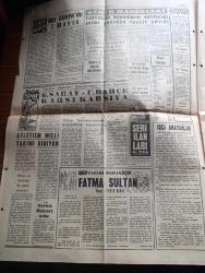 Son Saat Gazetesi - 1 Mayıs 1963 - Haldeki Milyonluk Oyun Başkan Necdet Uğur'un işe el koyması bekleniyor - Bakırköy Akıl Hastanesinde Napolyon Tablosu - Dış memleketlere gitmek için 96 bin işçi sıra bekliyor - Bahar Bayramı Emirgan korusu'nda büyük neşe içinde kutlandı fotoğraf - trafik kazası geçiren Lale Oraloğlu mucize kabilinden kurtuldu fotoğraf - Makarios İle Doktor Fazıl Küçük görüştü - Krutçef İle Fidel Castro arasındaki görüşme çok samimi geçmiş - hür dünyada 1 Mayıs - basketbolda Galatasaray Fenerbahçe karşı karşıya - atletizm milli takımı gidiyor - Garbis Zakaryan Nakavt oldu - sanatkar kardeşler Çalıkuşları Şehzadebaşı Kulüp Sinemasında - Foto Sema - edebiyatçılar birliği'nin edebiyat gecesi - Tamer Yiğit Türkan Şoray çapkın Kız filminde fotoğraf - Muhterem Nur ve Ahmet Mekin gurbet yolcularında fotoğraf - Göksel Arsoy fotoğraf - Fatma Girik ve Orhan Günşiray bir hizmetçi kızın hatıra defterinin sahnesinde fotoğraf - Suphi Kaner iyileşti - Dünyada ilk televizyon festivali