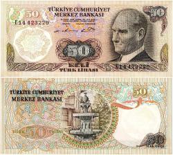 TC 6.Emisyon 50 TL 1.Tertip-E14 ÇA