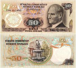 TC 6.Emisyon 50 TL 1.Tertip-E46 ÇİL