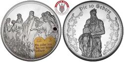 Tanrı'nın 10 Emri Hz. Musa Temalı Emir-3 Hatıra Para Madalyon