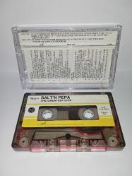 Kaset Salt n Pepa the greatest hits albümü. Orijinal 1991 Kağıt Baskı sorunsuz çalışıyor koleksiyonluk