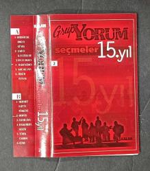 SADECE KARTONETTİR * KASET YOKTUR * GRUP YORUM SEÇMELER / 15. YIL / 2NCİ KASET