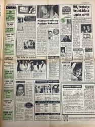 HAFTA SONU GAZETESİ DOĞUM GÜNÜ HEDİYESİ - 30 AĞUSTOS 1970 -TAM TAKIM 8 SAYFADIR -  Fatma Girik-Mine Mutlu-Zerrin Arbaş-Ayşecik-Menduh Ün-Nebahat Çehre-Tanju Okan-Zeki Müren-Fatma Karanfil-Gülsel Arsoy-Nuri Sesigüzel-Piraye Uzun-Saime Sinan-Özdemir Erdoğan-Selda Alkor-Erkin Koray-Barış Manço-Hümeyra-Mick Jagger-Sadettin Işık-Nilgün Ceyhan-Şükran Ay-Nursel Ünsal-Ali Avaz-Zeki Çetin-İsmet Nedim-Türkan Şoray-Zeki Tükel-Ewa Aulin-Tyrone Power-Brigitte Bardot-Charles Bronson-Yul Brynner-Azmi Nihad-Ayfer Sokullu-Kerim Can-Lalezar Talu-Bülent Ersoy-Ferdi Tayfur-Hilmi Topaloğlu-Meral Konrat-Nigar Uluer-Neslihan Şimşek-Gülbin Kılıç-Füsun Tarhan- Fazla çalışan Fatma Girik 10 kilo birden verdi-Şöhretli yıldızlar Mine Mutlu’yu aforoz etti-Ayşecik adını Menduh Ün’le barıştırdı-Nebahat Çehre Tanju Okan’a âşık oldu-Bu ısrar neden-8 milyonluk gürültülü şehir Mexico City-Fatma Karanfil Kova burcunda dünyaya gelmiş-Piraye Uzun su altında-Saime Sinan karakolda -Ö. Erdoğan-Yeni çıkan plaklar listesi