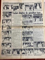 HAFTA SONU GAZETESİ DOĞUM GÜNÜ HEDİYESİ - 16 AĞUSTOS 1970 - TAM TAKIM 8 SAYFADIR -Sevda Ferdağ-Hülya Koçyiğit-Hülya Darcan-Zeki Müren-Ediz Hun-Mine Mutlu-Şükrü-Peri Han-Ajda Pekkan-Sevim Tanürek-Oya Peri-Esin Afşar-Yalçın Gülhan-Timur Selçuk-Modern Folk Üçlüsü-Sadettin Işık-Nuri Sesigüzel-Turhan Topper-Alain Delon-Claudia Cardinale-Paul Newman-Jeanne Moreau-Lee Marvin-Charles Bronson-Ayhan Işık-Zeki Tükel-Azmi Nihad-Cevdet Çağla-Feri Cansel-Kerim Can-Selahattin Sarıkaya-Mürüvvet Kekilli-Halil Arabaoğlu-Bedia Akartürk-Metin Pala- Altın Ses ödülleri Yıldızlar Balosu’nda veriliyor-Sevda Ferdağ kaleci Şükrü’yü dava ediyor-Hülya Koçyiğit mahkemelik oldu-Genç yıldız Hülya Darcan zehirlendi-Mine Mutlu evlenmekten caydı-Kelajlık yüzünden üç sanatçı işinden oldu-Ajda Pekkan ülser oldu-Aysel Tanyü’nün ayakları kırıldı-Yalçın Gülhan Roma’ya gitti-Modern Folk Üçlüsü ve Timur Selçuk-Radyoya cephe alan bestekârlar-Dean MartinGina Lollobrigida -Yeni çıkan plaklar listesi