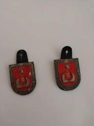 Vintage 1874 kara harp okulu brovesi