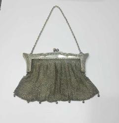 Antika  1920 ler Alman Gümüşü Çanta