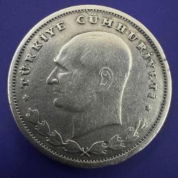 Gümüş 100 Kuruş 1934. Nadir