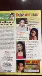 HÜRRİYET TRENDY DERGİSİ - 22/28 EYLÜL 2008 - SAYI : 303 - HAZAL KAYA - PINK - CENK GÜRPINAR - DIDO - ALİ GÜVEN - TUNCAY ŞANLI - ADAM SANDLER - PINAR YILMAZERLER - HASAN KILIÇ - ARZU ARAT - CANSU AYDIN - NALAN ÇOLAK - İSMAİL BIYIKLI - TAN - ÖNDER AÇIKBAŞ - ERDİ BOLAT - HÜLYA AKSULAR - YILMAZ ZAFER - KÜRŞAT ALNIAÇIK - SEMİHA BERKSOY - ERDOĞAN AKDUMAN - PIERRE NOVION - ERTUNÇ ŞENKAY - OĞUZ ABADAN - VEDAT BİÇKİN - TUĞRUL KARATAŞ- AŞK ACISINDAN KURTULMANIN ZAMANI GELDİ - BAŞ BAŞA - BEKLENEN TELEFON - PINK EĞLENCE - BUGÜNLERE KAŞIM GÖZÜMLE DEĞİL DİŞİM TIRNAĞIMLA GELDİM - TRENDY FAN CLUB - GÜZELLİK - FAVORİ - PSİKOLOJİ - UTANDIRAN ANLAR - MERAK ETTİKLERİNİZ - FİSKOS - MODA - FOTOROMAN - SOKAK RÖPORTAJI - HAYATIN İÇİNDEN - İÇİMİZDEN BİRİ - SÜRPRİZ - SAĞLIK - POSTA - TEST - NE VAR NE YOK - SEN DE SÖYLE - ASTROLOJİ - ATEŞ ÜSTÜNDE YÜRÜMEK - HAZAL KAYA İLE BAŞ BAŞA HİKAYESİ, YAZAN : HAZAL KAYA- TRENDY FAN CLUB HİKAYESİ, YAZAN : İSMAİL BIYIKLI- TAN’IN MÜZİK YOLCULUĞU HİKAYESİ, YAZAN : TA - 50 SAYFA