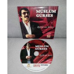 Cd Müslüm Gürses Ayrılık acı birşey albümü. Sorunsuz çalışıyor.