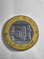 Cezayir 50 Dinar hatıra Madeni Para