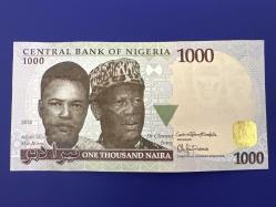 Nijerya 1000 Naira 2016. Çil.
