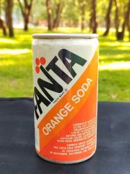 1970'LER FANTA TENEKE KUTU - KUMBARA - 12 OZ - AMERİKA ÜRETİMİ KOLEKSİYONLUK