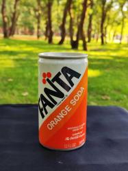 1970'LER FANTA TENEKE KUTU - KUMBARA - 12 OZ - AMERİKA ÜRETİMİ KOLEKSİYONLUK