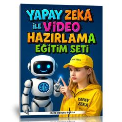 Yapay Zekâ ile Video Hazırlama Eğitim Seti (3 Kitap)