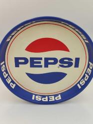 1960'LI YILLAR OLDUKÇA NADİR PEPSİ METAL TEPSİ - 30 CM ÇAP