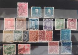 Avusturya Macaristan İmparatorluğu Damgalı pullar lotu