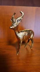 PİRİNÇ GEYİK EĞRİ BOYNUZLU  ( küçük boy )