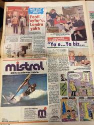 HAFTA SONU GAZETESİ DOĞUM GÜNÜ HEDİYESİ - 13 NİSAN 1984 - TAM TAKIM 12 SAYFADIR - kim hangi sigarayı içiyor-Tarık akan-Yüksel uzel-Ferdi Özbeğen-Samime sanay-Nazan şoray-Selçuk ural-Selahattin cesur-Yasemin kutsi-Naim akan-Engin evin-Adnan Şenses-Ahu Tuğba-Burçin Oraloğlu-Bülent Ersoy-Coşkun Göğen-Ceylan-Sabih Kanadoğlu-Cihan Ünal-Türkan Şoray-Sabiha Küçükgüneş-Ferdi Tayfur-Zerrin Özer-Perihan Savaş-Muazzez Abacı-Yılmaz Hoca-Nazmiye Yener-Türkücü Tülay Zeren-Samime Sanay-Nazım Savaş-Selahattin Cesur-Yasemin Kutlu-Kaplan Kaptan-Haluk Beker Film setinde tehlikeli beraberlik-Şile’de olan oldu-Son aşk-Ve gece kulübünde film koptu-Adnan dördüncü evliliğe mi gidiyor-İkisi de diken üstünde-Bu kız Türkan Şoray’a cici anne diyor-Cihan Ünal hayırlı baba-Ferdi Tayfur’u Londra yaktı-Aile meclisi Zerrin’i yargılıyor ya o ya biz-Perihan Savaş’ın akıl hocası-MDP milletvekili kapdı share Muazzez Abacı Horoz’u yedi-Altınmeşe Şerif Tatlıses’in yolunda-Zehirlerini seçtiler-Mintax yaz kazan Karikatür: Gül