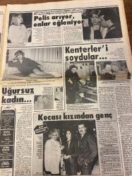 HAFTA SONU GAZETESİ DOĞUM GÜNÜ HEDİYESİ - 13 NİSAN 1984 - TAM TAKIM 12 SAYFADIR - kim hangi sigarayı içiyor-Tarık akan-Yüksel uzel-Ferdi Özbeğen-Samime sanay-Nazan şoray-Selçuk ural-Selahattin cesur-Yasemin kutsi-Naim akan-Engin evin-Adnan Şenses-Ahu Tuğba-Burçin Oraloğlu-Bülent Ersoy-Coşkun Göğen-Ceylan-Sabih Kanadoğlu-Cihan Ünal-Türkan Şoray-Sabiha Küçükgüneş-Ferdi Tayfur-Zerrin Özer-Perihan Savaş-Muazzez Abacı-Yılmaz Hoca-Nazmiye Yener-Türkücü Tülay Zeren-Samime Sanay-Nazım Savaş-Selahattin Cesur-Yasemin Kutlu-Kaplan Kaptan-Haluk Beker Film setinde tehlikeli beraberlik-Şile’de olan oldu-Son aşk-Ve gece kulübünde film koptu-Adnan dördüncü evliliğe mi gidiyor-İkisi de diken üstünde-Bu kız Türkan Şoray’a cici anne diyor-Cihan Ünal hayırlı baba-Ferdi Tayfur’u Londra yaktı-Aile meclisi Zerrin’i yargılıyor ya o ya biz-Perihan Savaş’ın akıl hocası-MDP milletvekili kapdı share Muazzez Abacı Horoz’u yedi-Altınmeşe Şerif Tatlıses’in yolunda-Zehirlerini seçtiler-Mintax yaz kazan Karikatür: Gül