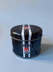 vintage beşiktaş orijinal teneke kutu& 8.5x6 cm