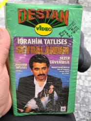 SEVDALANDIM İBRAHİM TATLISES SEZER GÜVENİRGİL DESTAN VİDEO VHS KASET