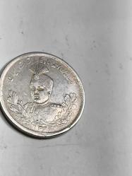 İran 2000 Dinar, 1343 (1925) Gümüş 9.21 gr