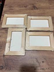 HAT SANATI DUALAR MİNİ DUVAR TABLOLARI 1Adet Nazar-Ayet-el Kürsi-Besmele Tuğra Hat Tablo 1Adet Maşallah | Hat Sanatı 2 Adet Malik El-Mülk Kanvas Ölçüleri 23x 15 cm