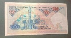 7 Emisyon A 53 Seri 500 Lira