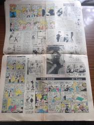 Milliyet Hafta Sonu Gazetesi - 6 Mart 1966 - Don Juanlık rehberi - Türk sinemasında ünlü çiftler - Türkan Şoray Cüneyt Arkın fotoğraf - Orhan Günşiray Leyla Sayar fotoğraf - İzzet Günay Fatma Girik fotoğraf - Ekrem Bora Pervin Par fotoğraf - Ediz Hun Hülya Koçyiğit fotoğraf - Muammer Karaca sinemada - Nebahat Çehre Fotoğrafı - Batman'da bir İstanbul kızı Belgin Doruk Fotoğrafı - toprağın kanı filmin rejisörü Atıf Yılmaz - Ankara müzik festivalinin en iyi solisti Yaşar Güvenir - müzik Kulübü hazırlayan Doğan Şener - mektuplaşmak isteyenler için - milliyet okuyucularına göre en çok sevilen yabancı şarkıcılar en çok sevilen şarkılar en çok sevilen yerli şarkıcılar en çok sevilen yerli topluluklar - Erol Büyükburç fotoğraf - Adamo fotoğraf - bir zarf dolusu namus yazan Adnan Tahir - sinema onları yüz defa daha güzelleştirdi - Marilyn Monroe kendini çok çirkin buluyordu Fotoğrafı - Cafer ile Hürmüz karikatür - dünya nelere gülüyor - konuşan fotoğraflar - Hoş Memo çizen Al Capp