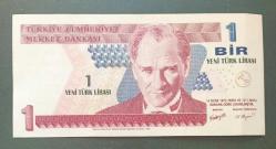 8 Emisyon A 17 Seri 1 Yeni Türk Lirası Çil altı
