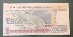 8 Emisyon A 17 Seri 1 Yeni Türk Lirası Çil altı