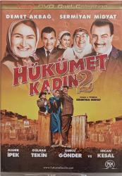 HÜKÜMET KADIN 2 DVD FİLM ORJİNAL 2.EL DVD ( 9163