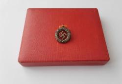 İKİNCİ DÜNYA SAVAŞI ALMANYA - NAZİ ASKERİ KOLYE - ROZET - MADALYA C2756