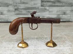 Antika Osmanlı Dönem Ürünü 8 Köşeli Namlu Nadir Piştov