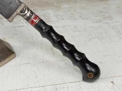 Antika Gümüş Savatlı ve Detaylı Muazzam İkili Kama - Hançer