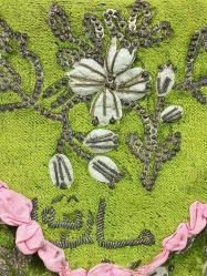 Antika Osmanlı Gümüş Tel Kırma KUR'AN-I KERİM Çantası