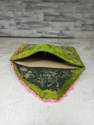 Antika Osmanlı Gümüş Tel Kırma KUR'AN-I KERİM Çantası