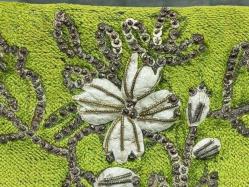 Antika Osmanlı Gümüş Tel Kırma KUR'AN-I KERİM Çantası